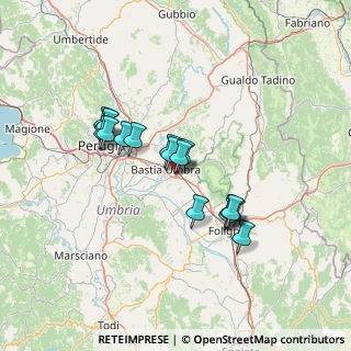 Mappa Via Enrico Mattei, 06081 Santa Maria degli Angeli PG, Italia (11.92118)