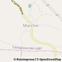 Map Castiglione del Lago