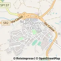 Karte San Quirico d'Orcia