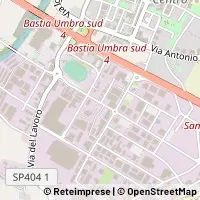 Kartta Bastia Umbra