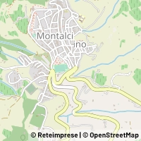 Karte Montalcino