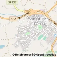 Mapa San Quirico d'Orcia