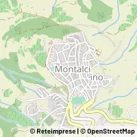 Mapa Montalcino