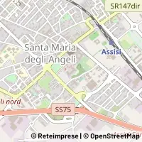 Mapa Assisi