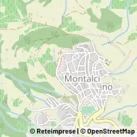 Hartă Montalcino