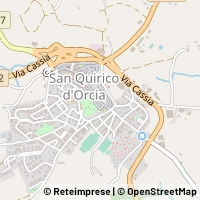 Mapa San Quirico d'Orcia