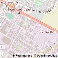 Hartă Bastia Umbra