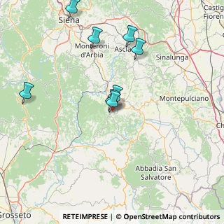 Mappa Località L'Osservanza, 53024 Montalcino SI, Italia (27.96727)