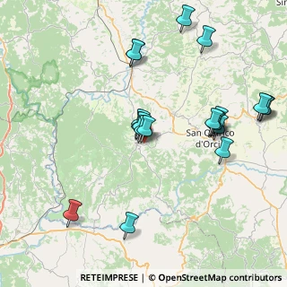 Mappa Località L'Osservanza, 53024 Montalcino SI, Italia (8.6895)