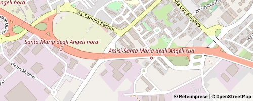 Mappa Assisi