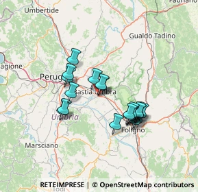 Mappa Via dei Barrocciai, 06081 Assisi PG, Italia (11.7735)