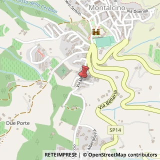 Mappa Via Piero Gobetti, 2, 53024 Montalcino, Siena (Toscana)