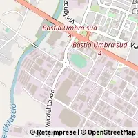 Map Bastia Umbra