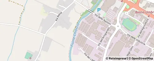 Mappa Bastia Umbra