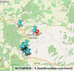 Mappa Via della Croce, 53042 Chianciano Terme SI, Italia (2.21692)