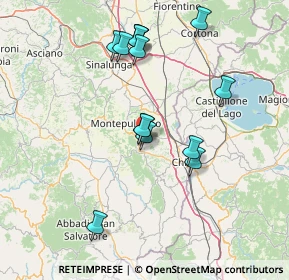 Mappa Via della Croce, 53042 Chianciano Terme SI, Italia (15)