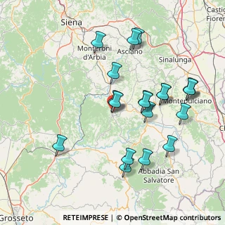 Mappa Via Santa Lucia, 53024 Montalcino SI, Italia (16.429)