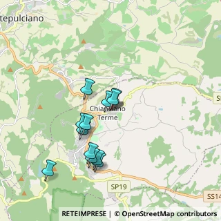 Mappa Viale Trasimeno, 53042 Chianciano Terme SI, Italia (1.69083)