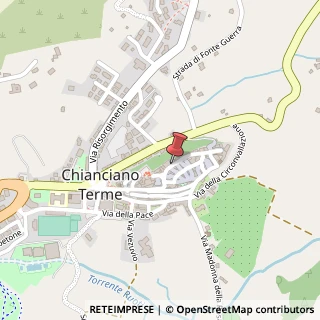 Mappa Via Solferino, 3, 53042 Chianciano Terme, Siena (Toscana)