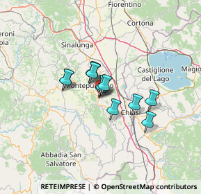 Mappa Via Trasimeno, 53042 Chianciano Terme SI, Italia (8.0725)