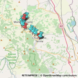 Mappa Via Trasimeno, 53042 Chianciano Terme SI, Italia (3.60438)