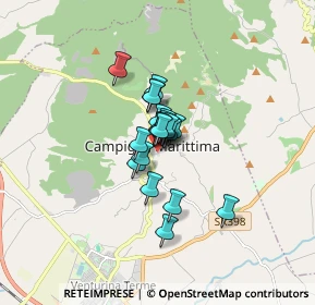 Mappa Via di Ribellino, 57021 Campiglia Marittima LI, Italia (0.886)