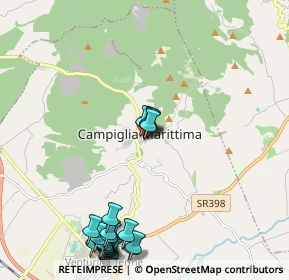 Mappa Via di Ribellino, 57021 Campiglia Marittima LI, Italia (2.7705)