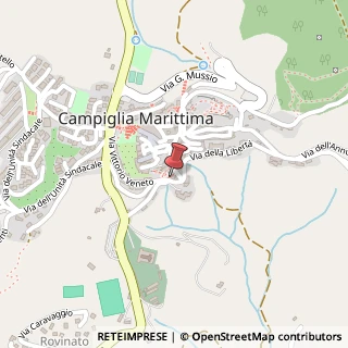 Mappa Piazza della Vittoria, 57021 Campiglia Marittima LI, Italia, 57021 Campiglia Marittima, Livorno (Toscana)