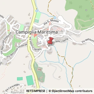 Mappa Via Roma, 2, 57021 Campiglia Marittima, Livorno (Toscana)