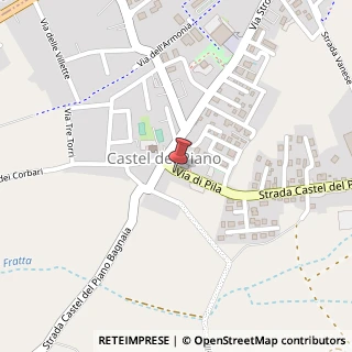 Mappa Strada Castel del Piano - Pila, 1, 06132 Perugia, Perugia (Umbria)