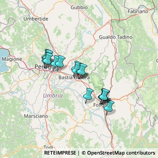 Mappa Via Becchetti, 06081 Santa Maria degli Angeli PG, Italia (12.01294)