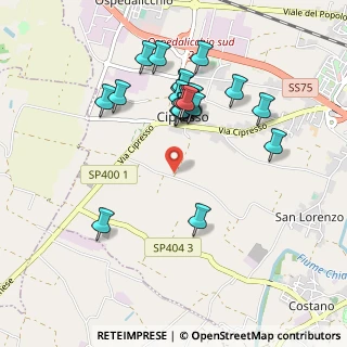 Mappa Via Tre Case, 06083 Bastia Umbra PG, Italia (0.904)