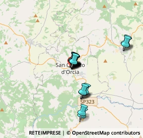 Mappa Via Dante Alighieri, 53027 San Quirico d'Orcia SI, Italia (2.3015)