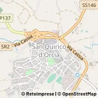 Mapa San Quirico d'Orcia