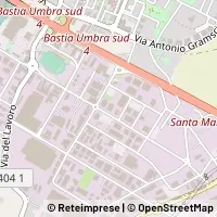 Kort Bastia Umbra