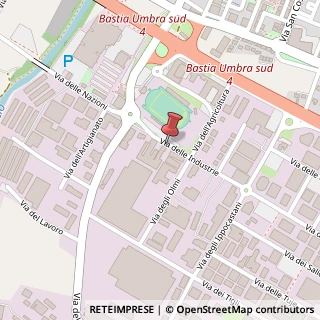 Mappa Via delle Industrie, 27, 06083 Bastia Umbra PG, Italia, 06083 Bastia Umbra, Perugia (Umbria)