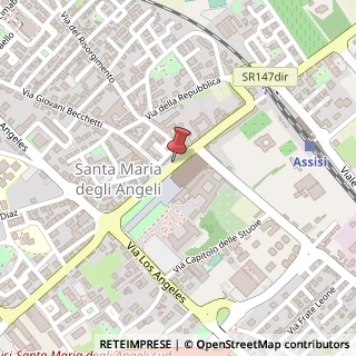 Mappa Via Zona Industriale, 06081 Assisi, Perugia (Umbria)