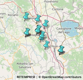 Mappa Via delle Mura, 53042 Chianciano Terme SI, Italia (10.52688)