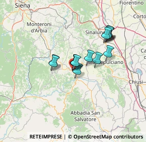 Mappa Via Giacomo Matteotti, 53027 San Quirico d'Orcia SI, Italia (10.66857)