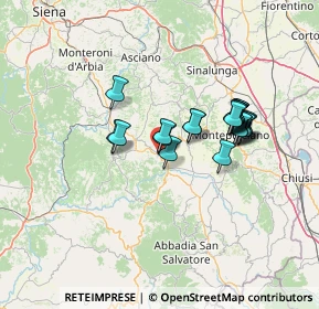 Mappa Via Giacomo Matteotti, 53027 San Quirico d'Orcia SI, Italia (11.443)