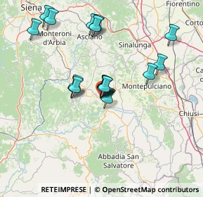 Mappa Via G. Matteotti, 53027 San Quirico d'Orcia SI, Italia (13.24222)