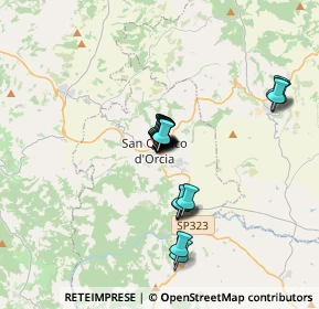 Mappa Via Giacomo Matteotti, 53027 San Quirico d'Orcia SI, Italia (2.315)