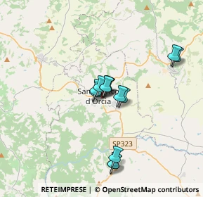 Mappa Via Giacomo Matteotti, 53027 San Quirico d'Orcia SI, Italia (2.71154)