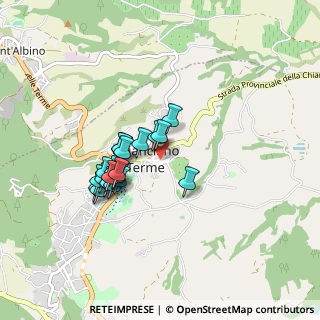 Mappa Via A. Casini, 53042 Chianciano Terme SI, Italia (0.722)