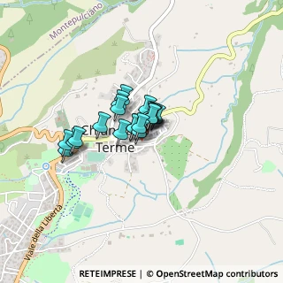 Mappa Via dei Forni, 53042 Chianciano Terme SI, Italia (0.2395)