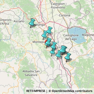 Mappa Viale 1, 53042 Chianciano Terme SI, Italia (11.10429)