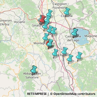 Mappa Viale 1, 53042 Chianciano Terme SI, Italia (15.2745)