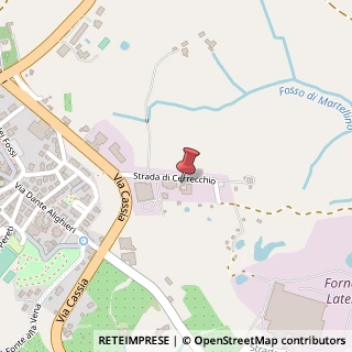 Mappa Strada Cerrecchio, 7, 53027 San Quirico d'Orcia, Siena (Toscana)