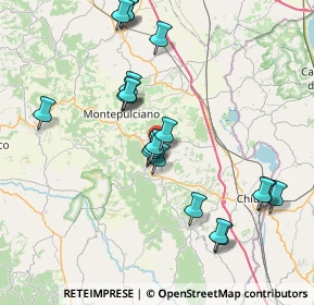 Mappa Viale Dante Alighieri, 53042 Chianciano Terme SI, Italia (8.037)