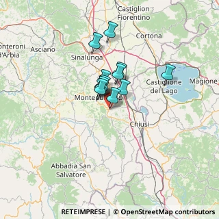 Mappa Viale Dante Alighieri, 53042 Chianciano Terme SI, Italia (8.76692)